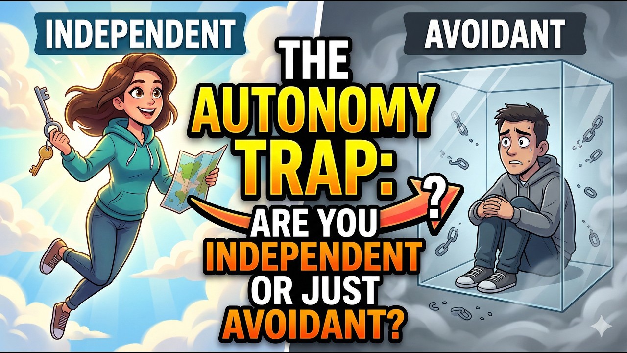 The Autonomy Trap: Are You Independent or Just Avoidant? | Independence Can Be Armor