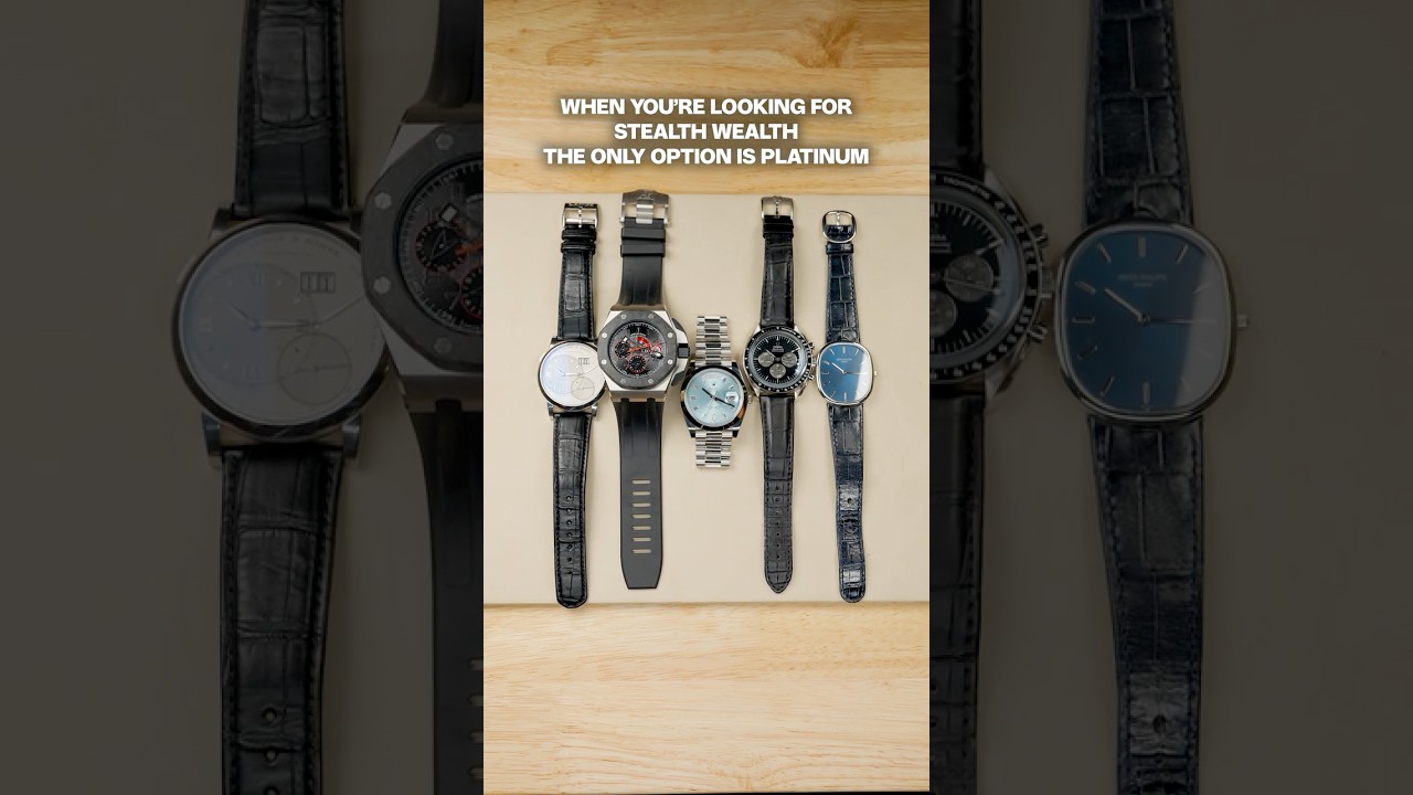 Stealth Wealth 101: It's All About Platinum l SwissWatchExpo