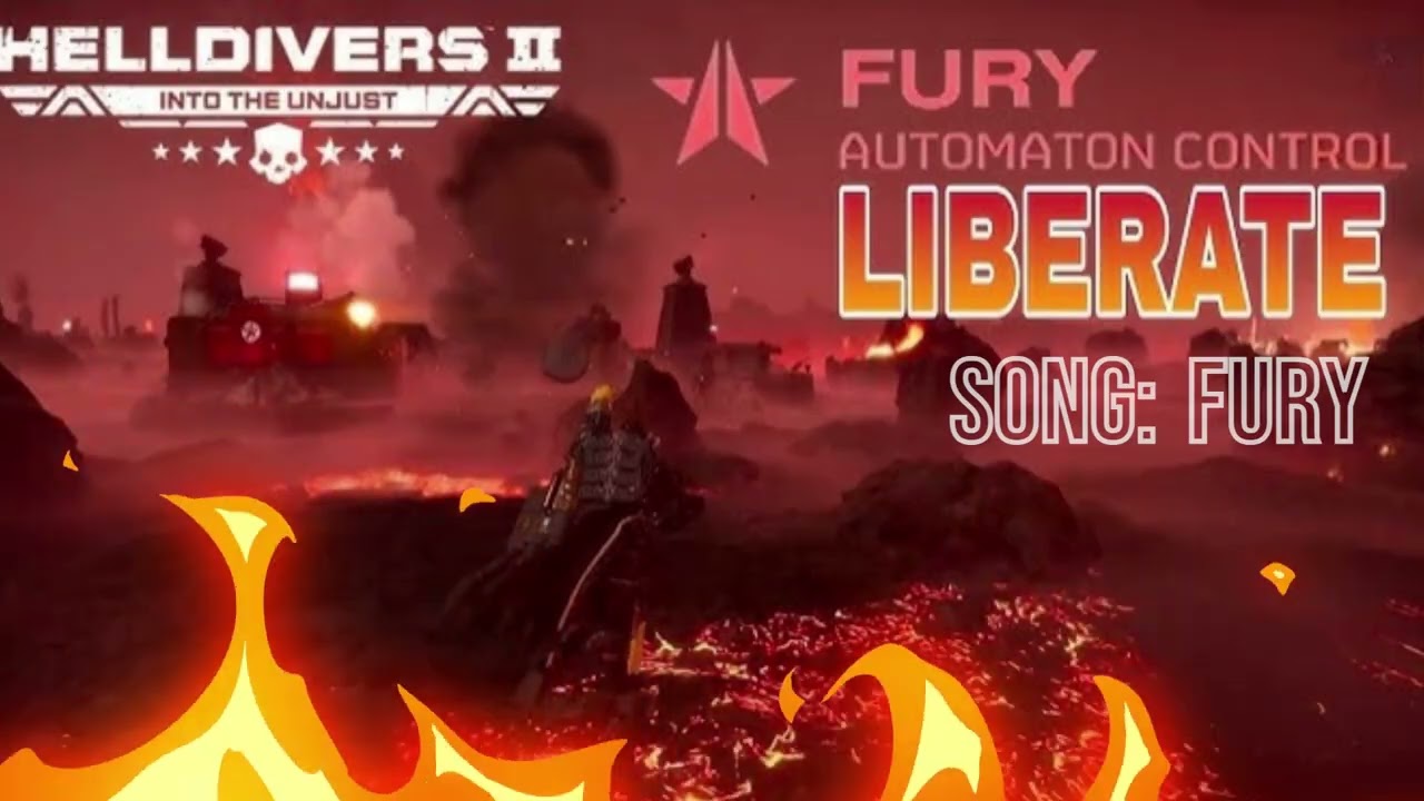 Helldivers 2 Metal Song: Fury #helldivers2  #metal