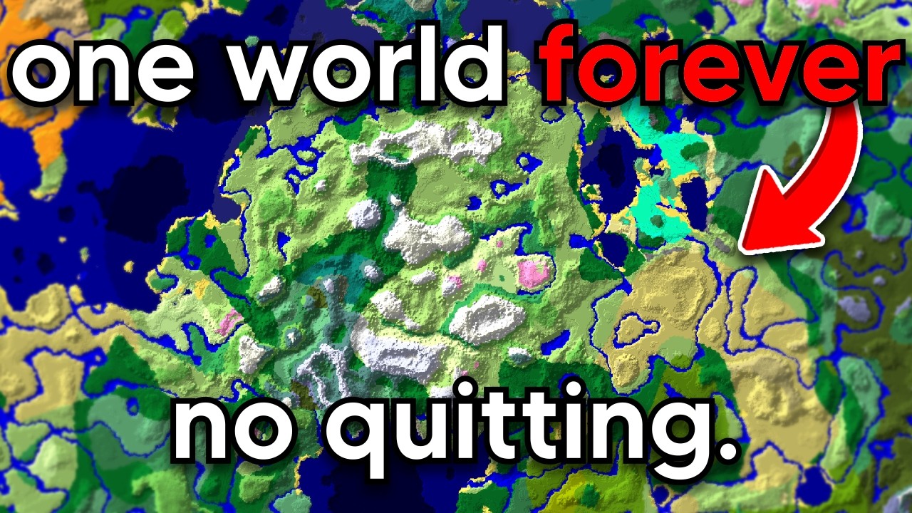 I Will Be Playing on This Minecraft World When I'm Old and Decrepit