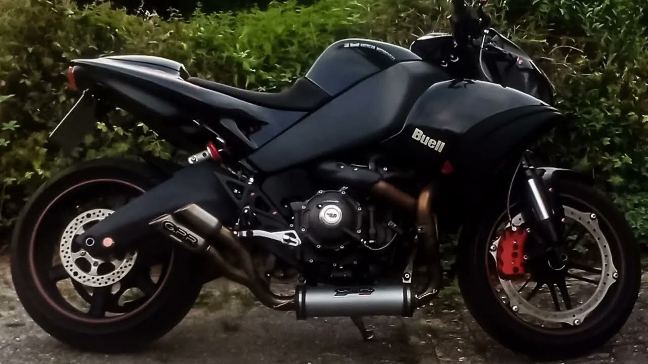 BUELL 1125 CR - PURE SOUND - Black Forest /Raw