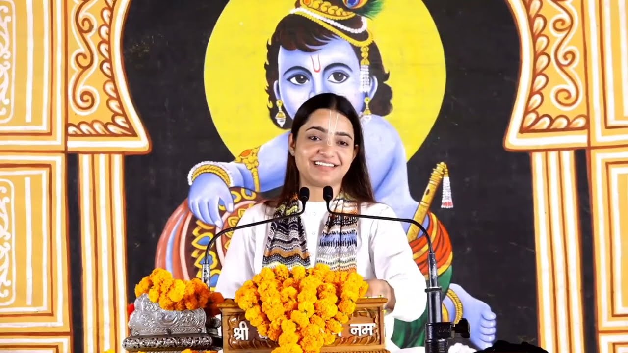 Devi Krishnapriya ji maharaj Bhagwat katha Day-1 // Agra UP Bhagwat katha Day-1 #katha