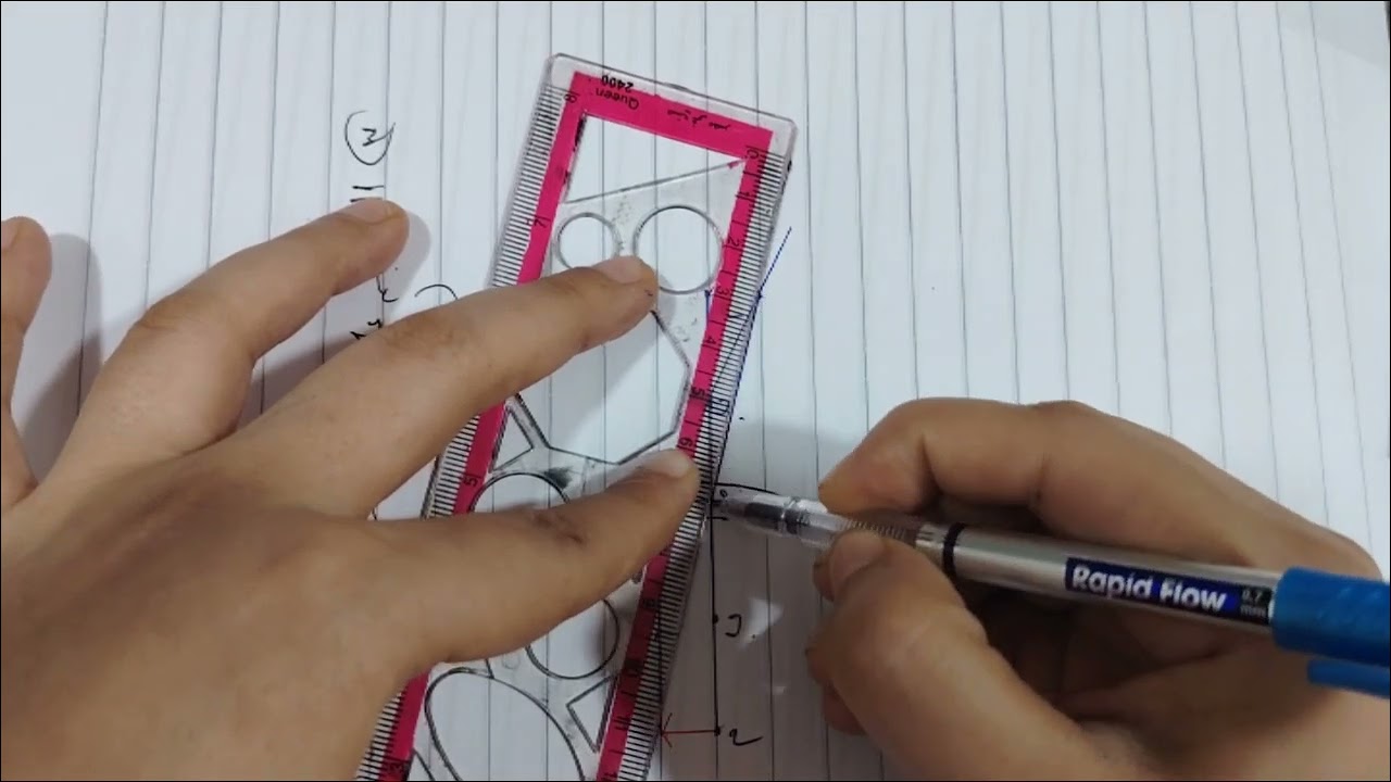 كيفية رسم الصوره باستخدام العدسه المحدبه بطريقه سهله ومبسطه لأبطال ٣ع💪♥️🧑‍🔬