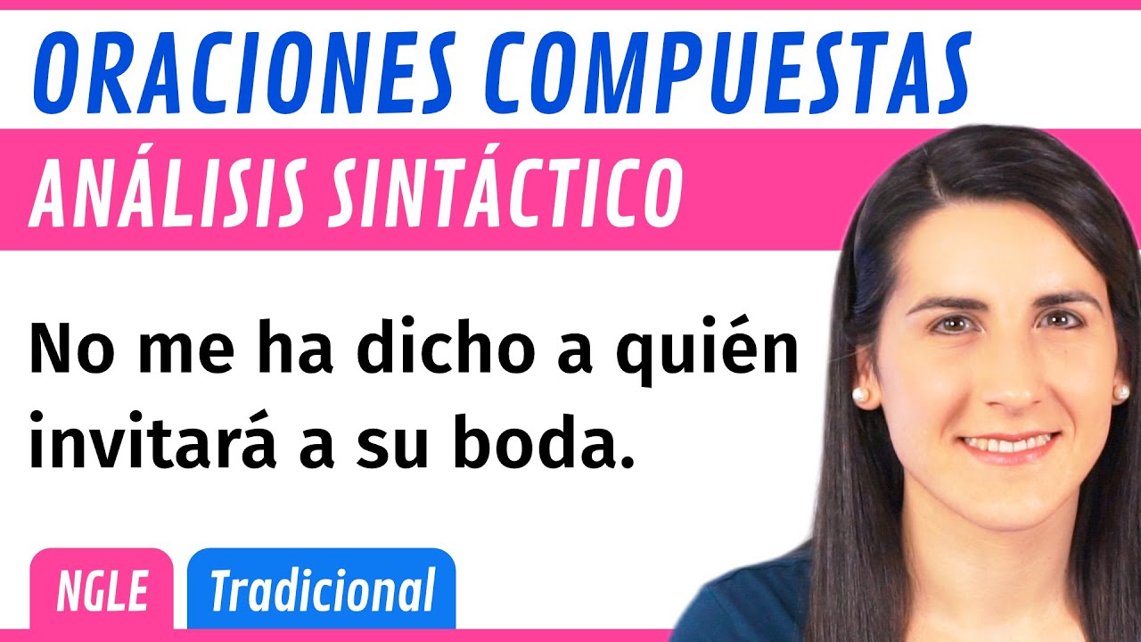 ANÁLISIS SINTÁCTICO de Oraciones COMPUESTAS 🔢