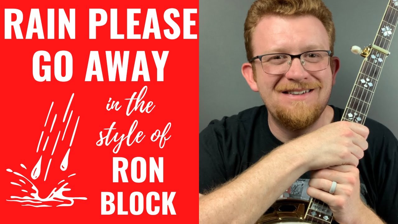 How to Play // Rain Please Go Away // Bluegrass Banjo