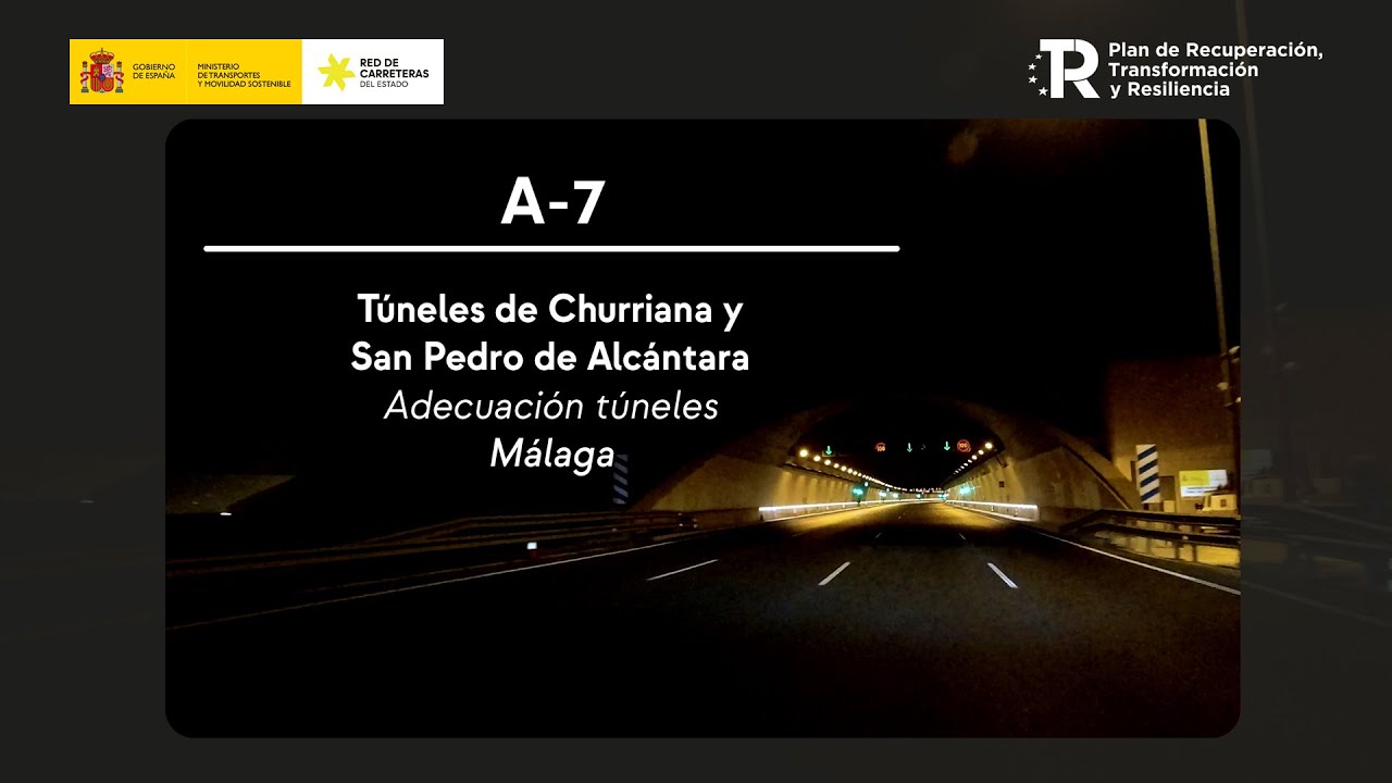Mejora y modernización de los túneles de Churriana y San Pedro de Álcántara (A-7, Málaga)