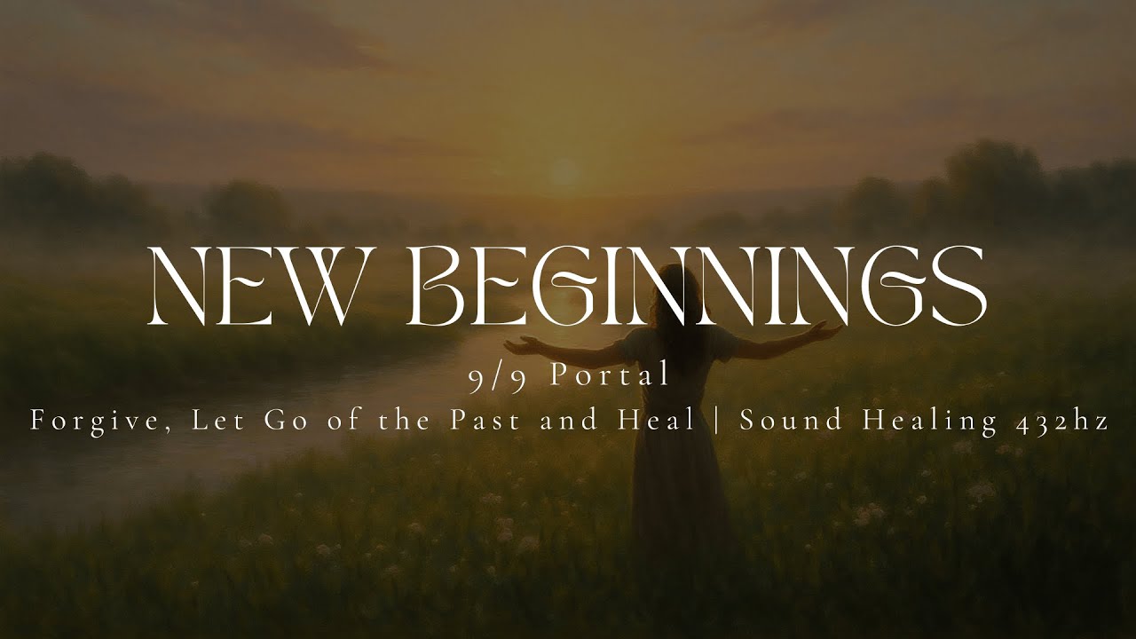 NEW BEGINNINGS | 9/9 Portal | Forgive, Let Go of the Past and Heal | Sound Healing | 432hz
