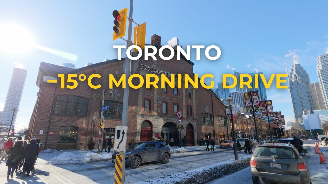 Downtown Toronto | −15°C Morning Drive