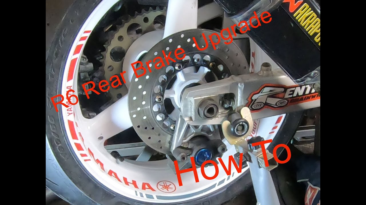 How To Easily Upgrade Your Yamaha R6 Rear Brake Full Guide