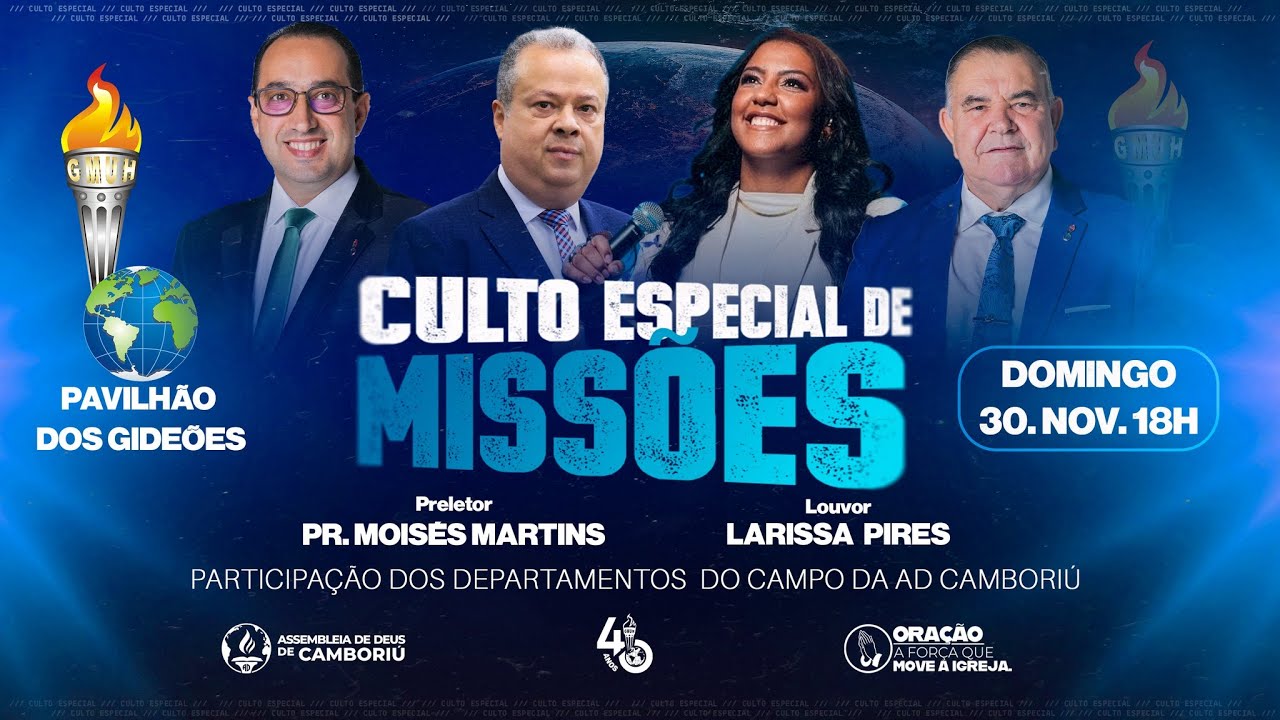 Culto Especial de Missões | 30/11/2025