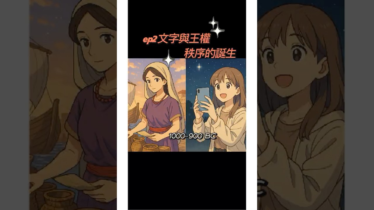 第二集：文字與王權：秩序的誕生 (公元前1000年～900年) #history #ancient #mystery #巧合 #文明帝國 #Civilized Empire #智慧  #wisdom