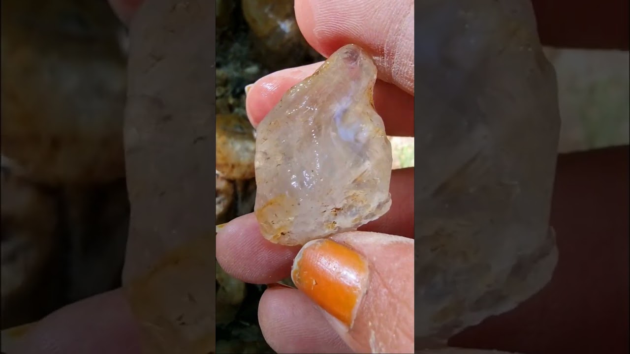 Finding Red And Yellow Agate Gemstone On The Mountain [part 63] 