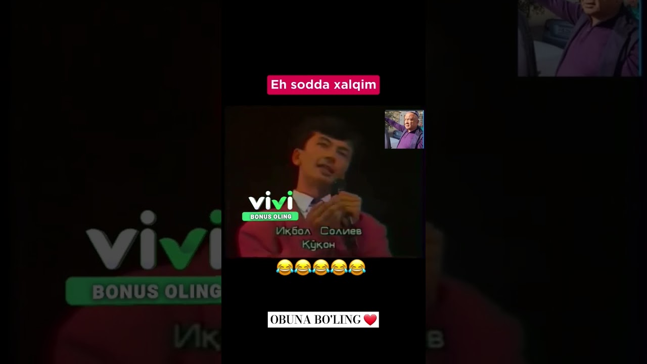 Xalq artisti va Xalq tabibi Iqbol Soliyev 😂😅