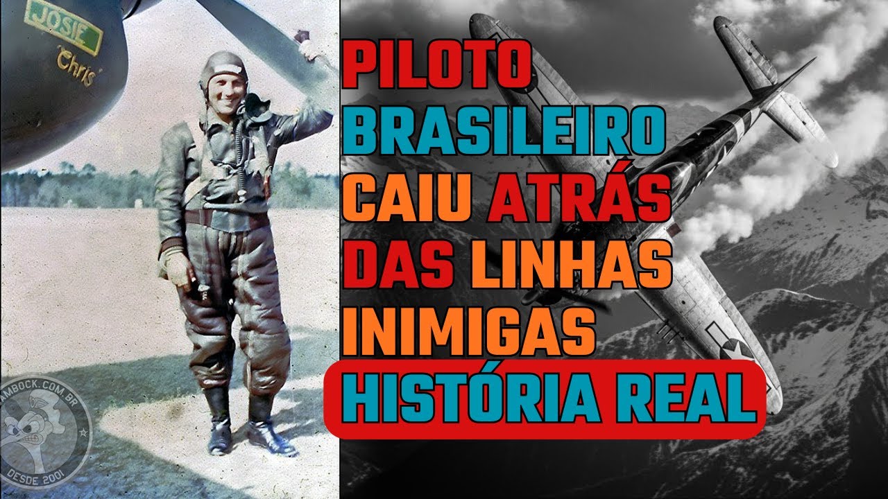 BRASILEIRO ABATIDO: o piloto do P-47 ‘B1’ que caiu em território inimigo
