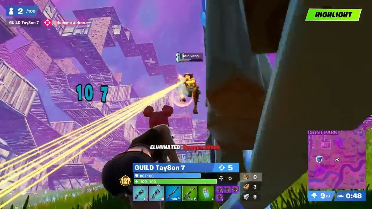 GUILD Tayson Wins FNCS All-Star Showdown Tournament | Solo Veno VS GUILD Tayson 7