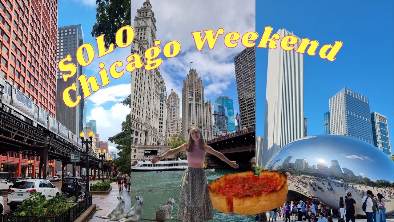 SOLO WEEKEND IN CHICAGO | Navy Pier Fireworks, Greeter Tour, 360, Lincoln Park Zoo & MORE!