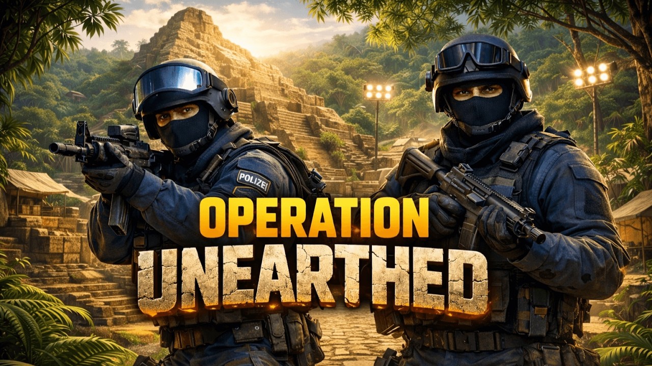 Wir spielen CS2 die Operation Unearthed Map👌 Community Workshop Map