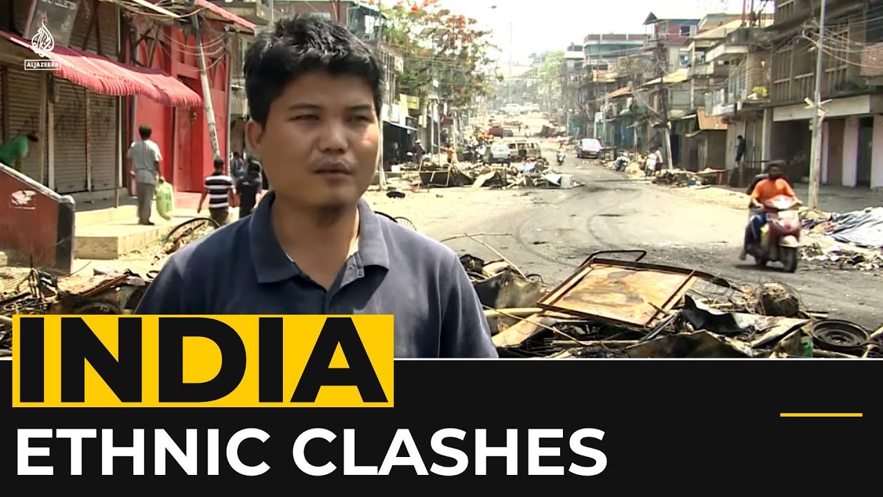 India inter-ethnic fighting: Days of violence in Manipur state