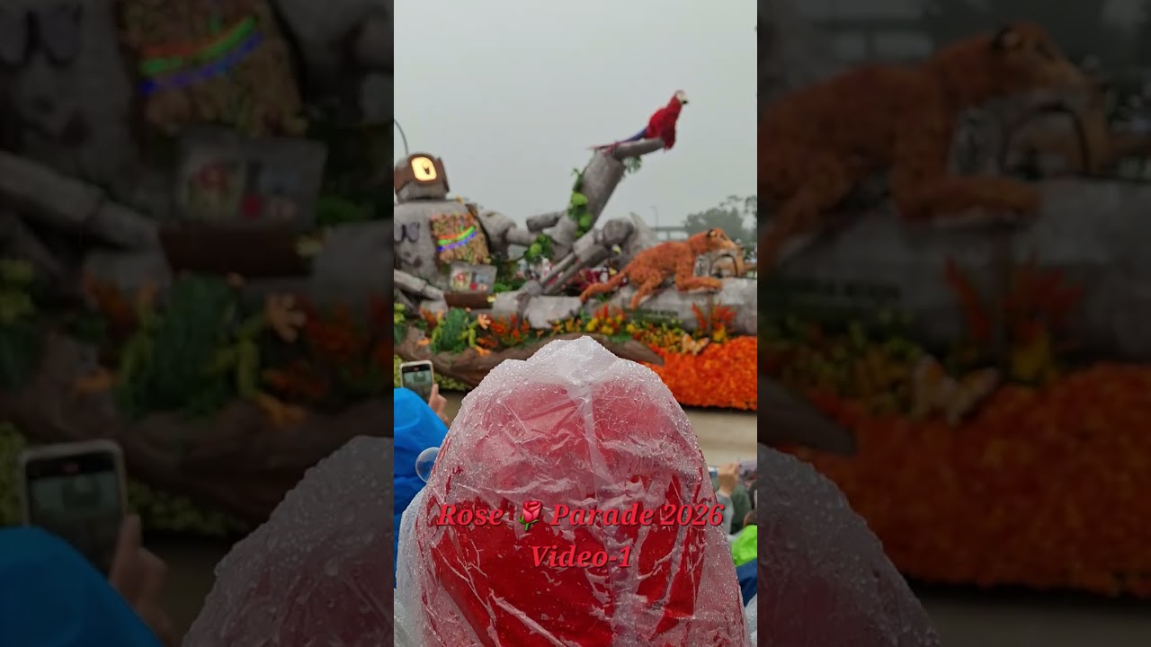 ROSE 🌹 PARADE PASADENA 2026