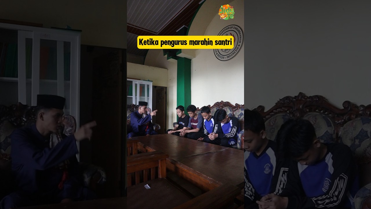 Ketika pengurus marahi santri #santri #funny #shortvideo