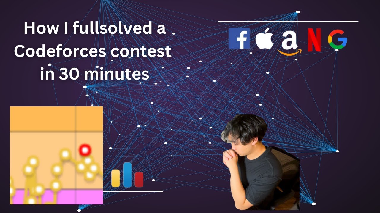 I full solve an official Codeforces round in 30 minutes