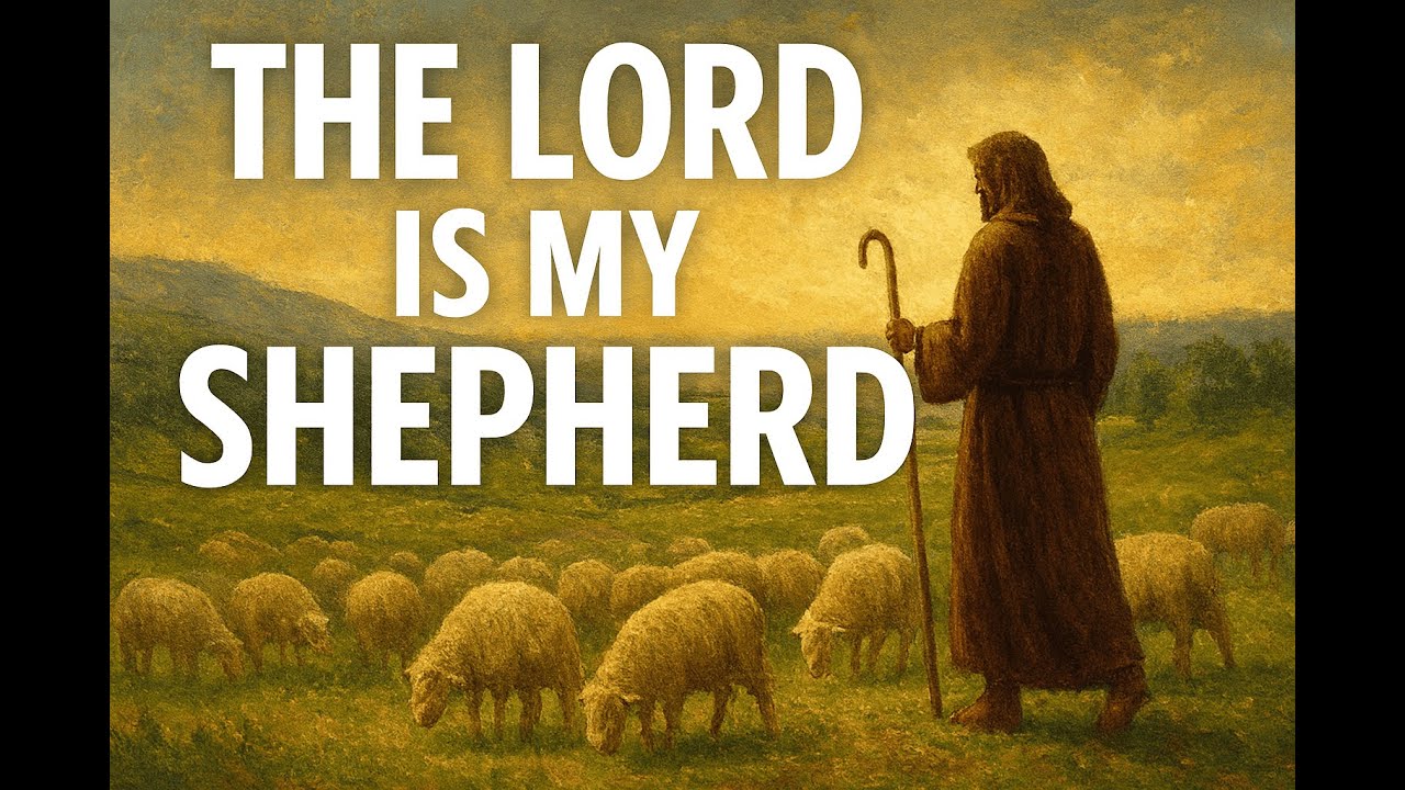 This song will console your heart..The lord is my shephered