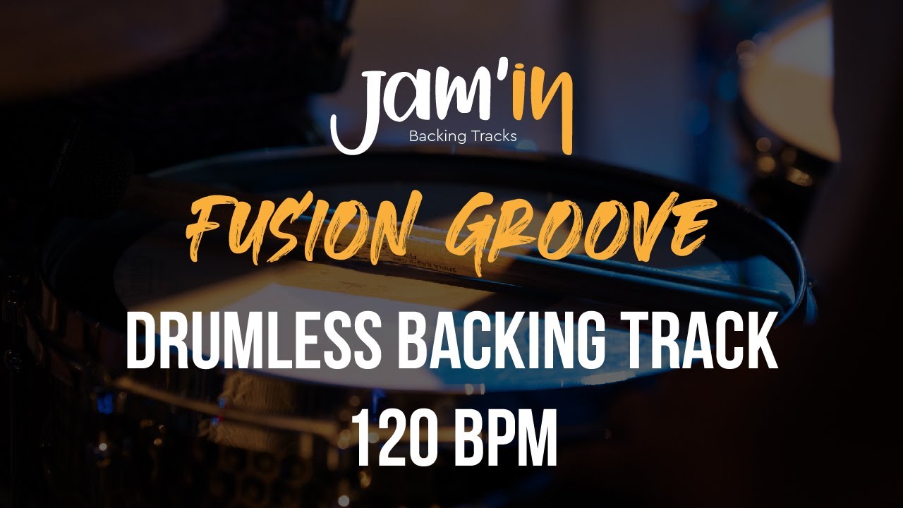 Fusion Groove Drumless Backing Track 120 BPM