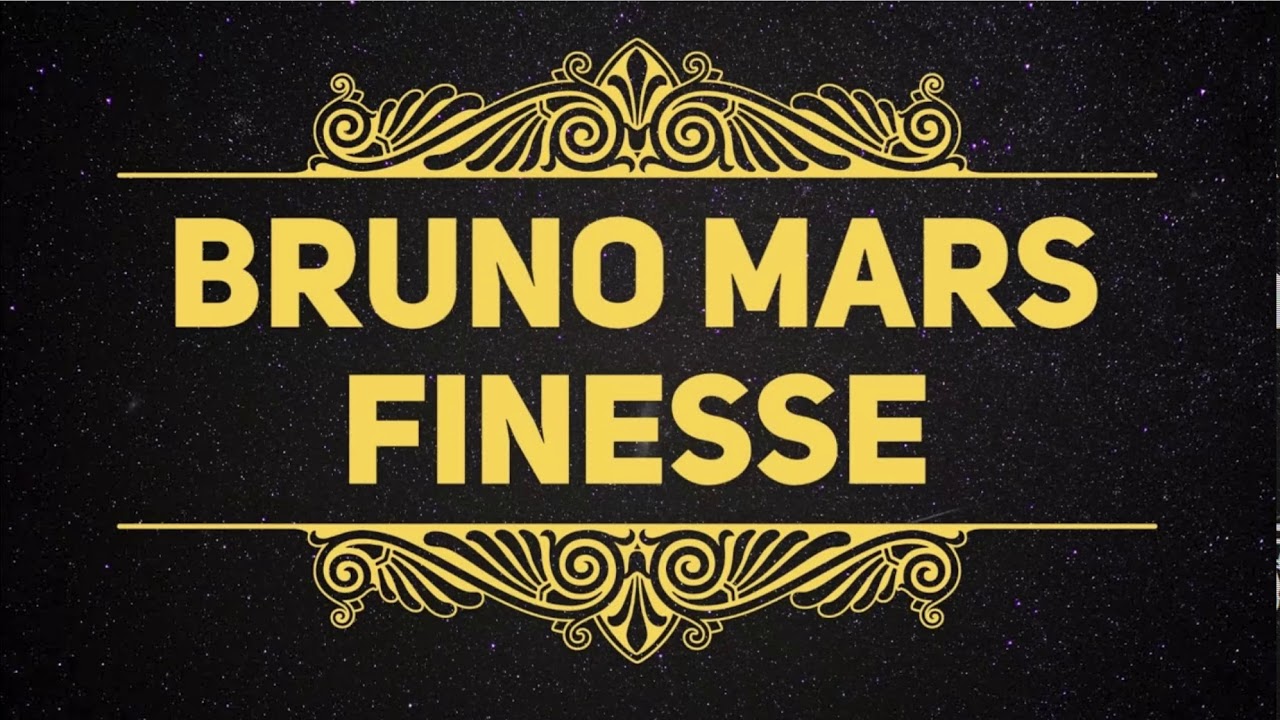 Finesse || Bruno Mars (Clean Version)