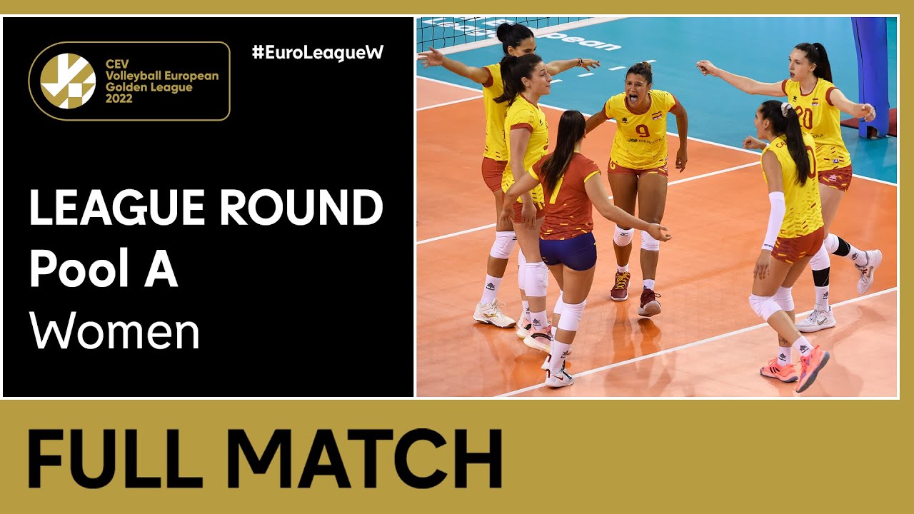 Full Match | Spain vs. France - CEV Volleyball European Golden League 2022