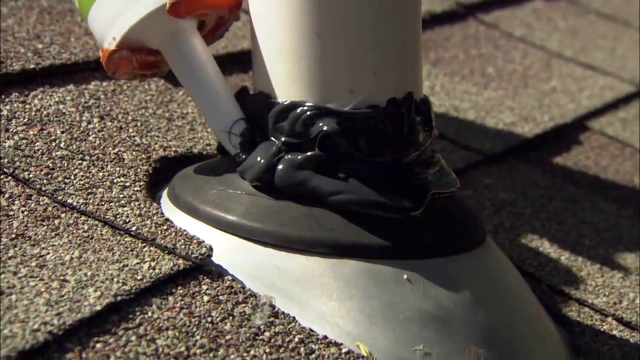How to Fix a Leaking Rooftop Vent Pipe using GEOCEL 4500 This Old House