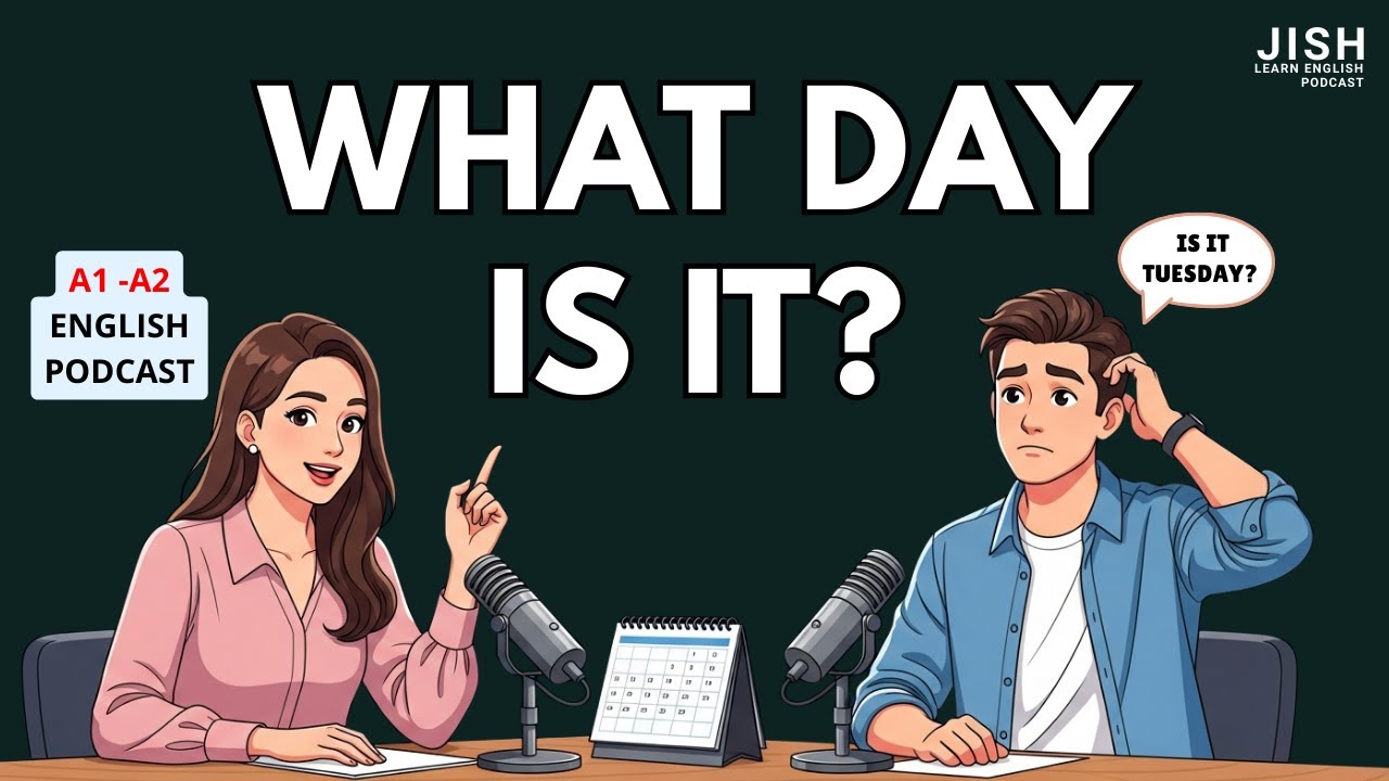 English Podcast for Beginners | Days of the Week | English Podcast For Easy English Conversation