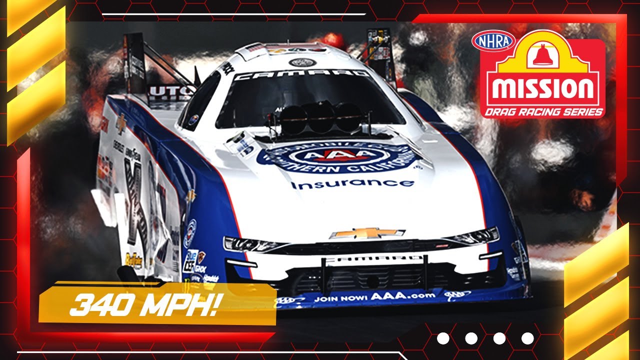 341 миля в час! Остин Прок совершает самый быстрый пас в истории NHRA!