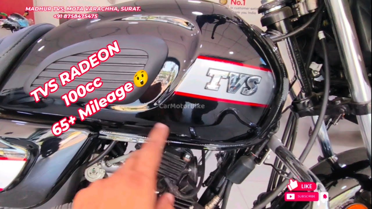 TVS RADEON 110CC BLACK #tvs #automobile #budgetfriendly #bike #bikelover 