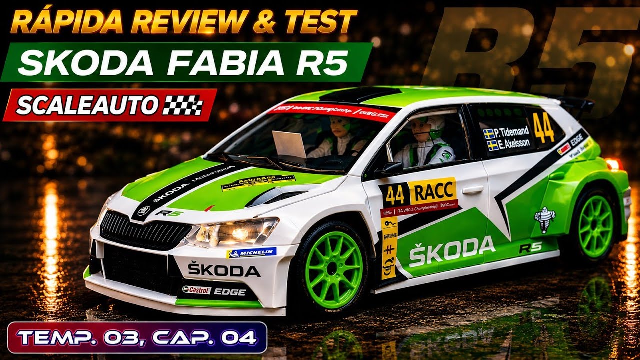 Review y test: ¿EL NUEVO REY DEL RALLY? ⏱️ Skoda Fabia R5 Scaleauto R-Series