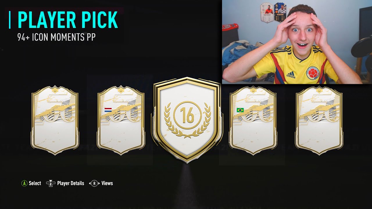 MY 94+ ICON MOMENTS PLAYER PICK WAS OUTRAGEOUS!!! (16 tokens) | FIFA 21 ICON SWAPS 4