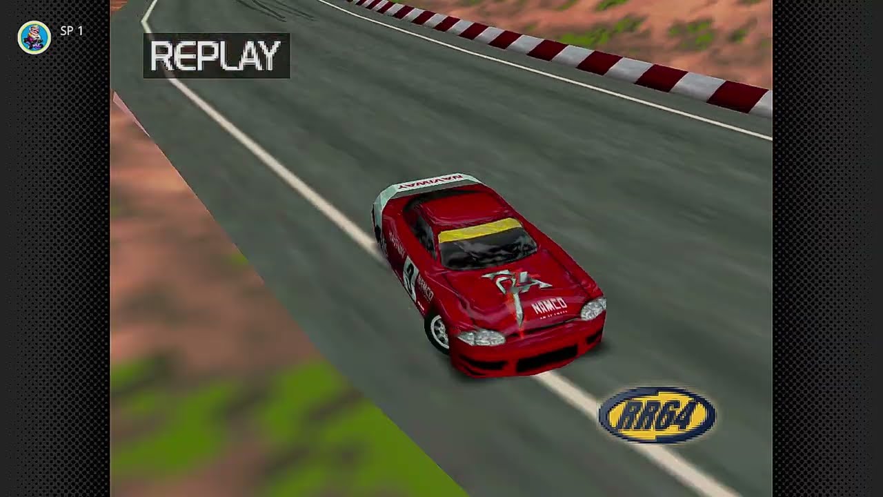 Ridge Racer 64 on Nintendo Switch from 720p to 4K!  - no audio