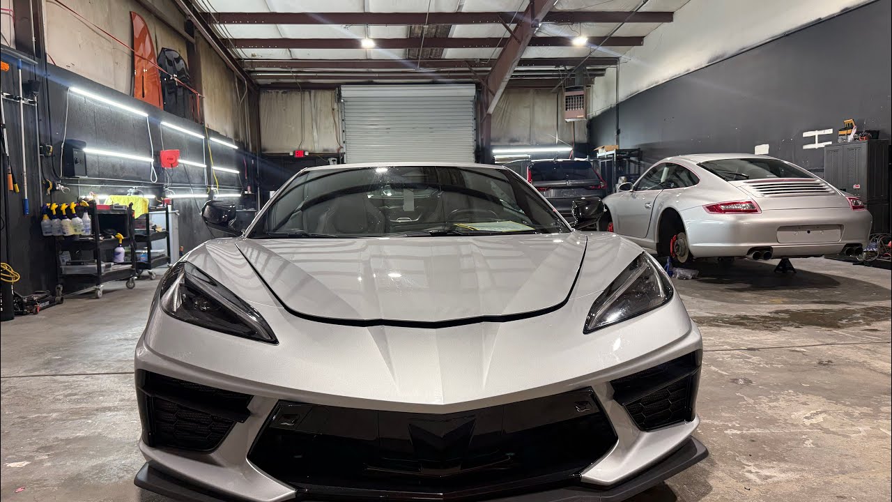 Защитная пленка для кузова Mercedes-Benz C8 2026 года | Керамическое покрытие и защита лакокрасоч...