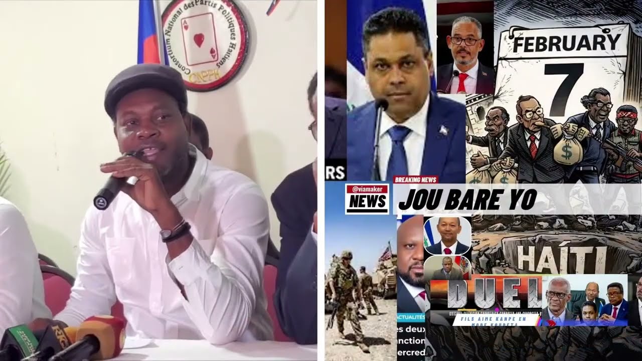 PRAL GEN ZIN! TOUT PEYIA DEJA MOBILIZE/VITELOM PALE/LAME AMERIKAN PARE POU ATTAKE GANG AYITI/7. LEVE