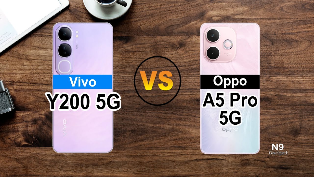 📱 Vivo Y200 5G VS Oppo A5 Pro 5G 🔥 Full Comparison ⚡ Which one?🔥