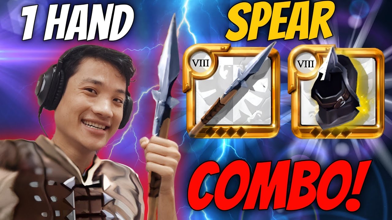 This 1H Spear Combo DESTROYS Solo PvP in Albion Online!