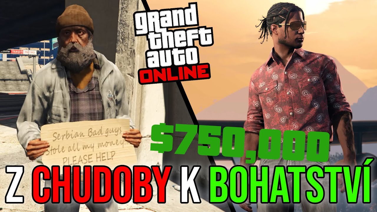 Z CHUDOBY K BOHATSTVÍ V GTA ONLINE!