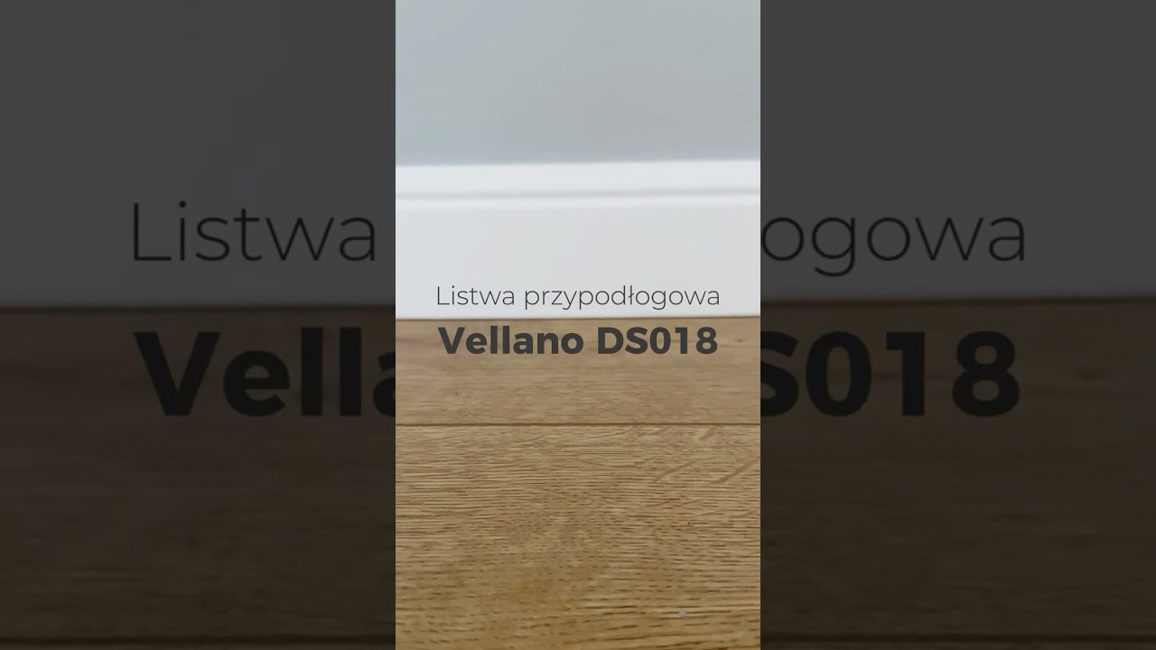 Listwa przypodłogowa Vellano DS018 Decor System #listwyprzypodłogowe #Vellano