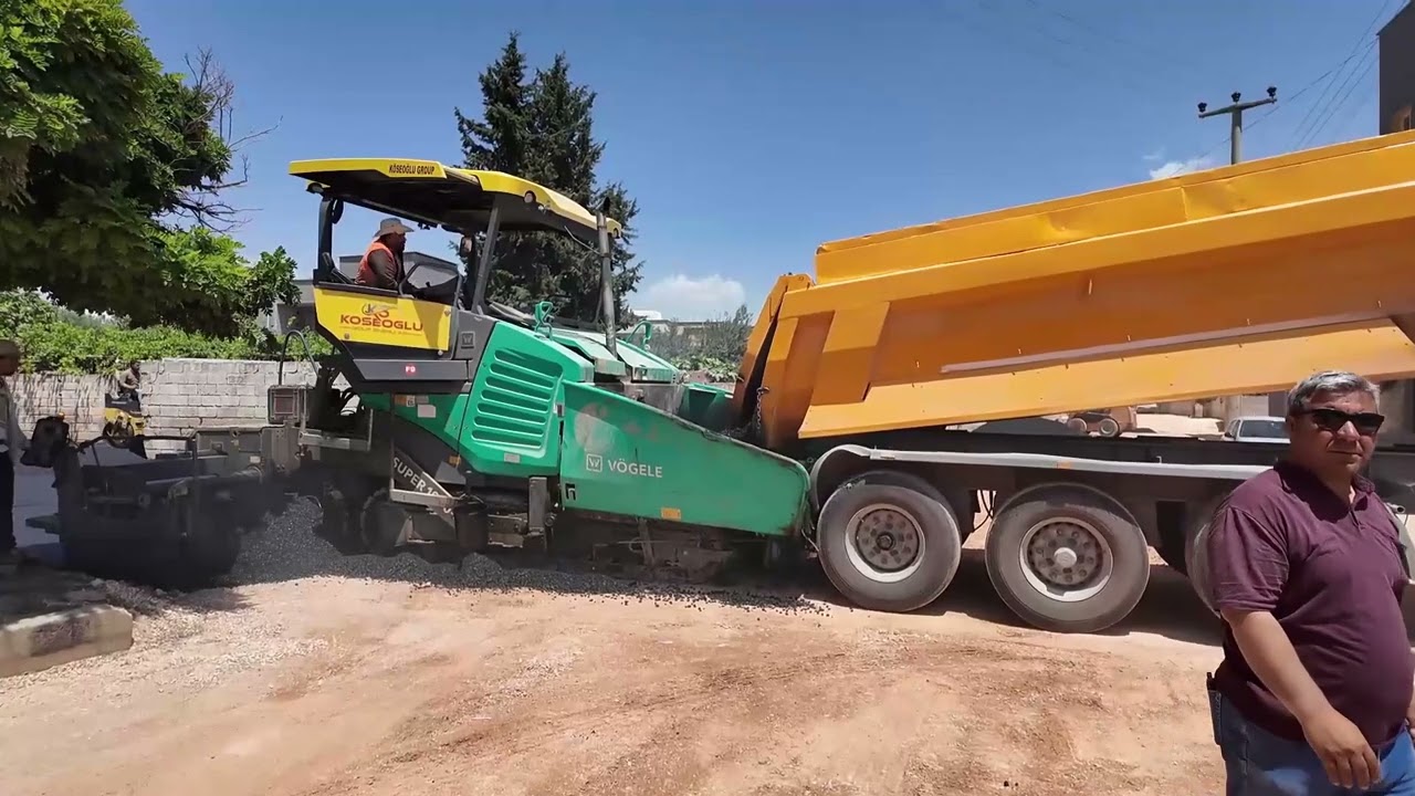 YUKARIGÖKLÜ MAHALLESİ’NDE ASFALT ÇALIŞMALARI %80 ORANINDA TAMAMLANDI