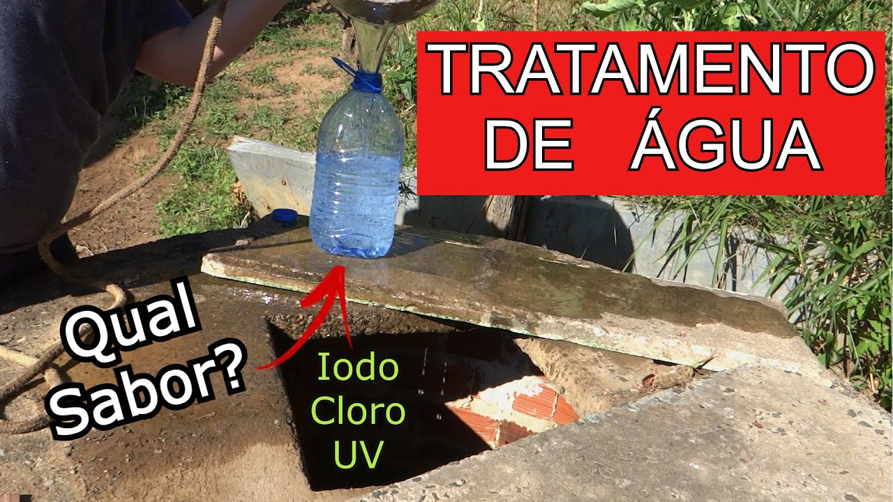 Tratamento de agua e degustação - Iodo ou Cloro?
