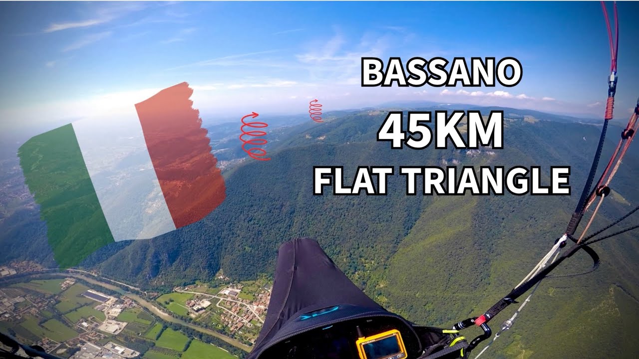 MY FIRST XC FLIGHT IN BASSANO - PARAGLIDING PARADISE