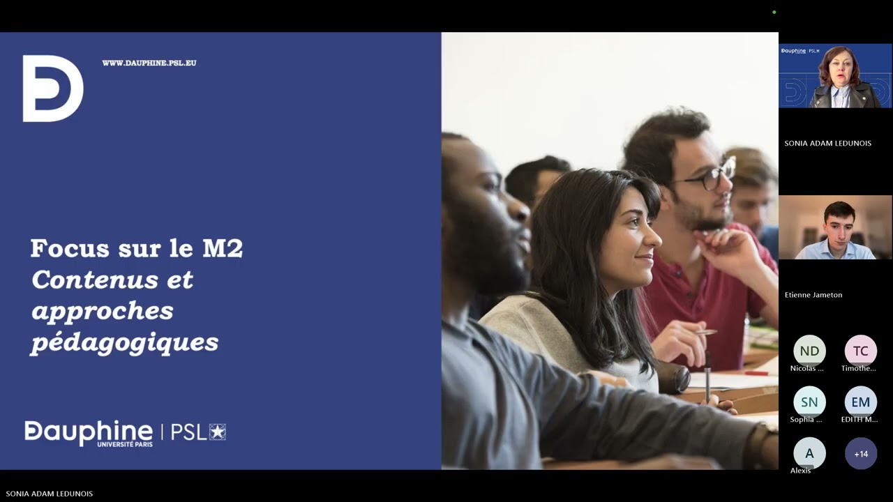 REPLAY - Journées des Masters - M2 Entrepreneuriat et projets innovants
