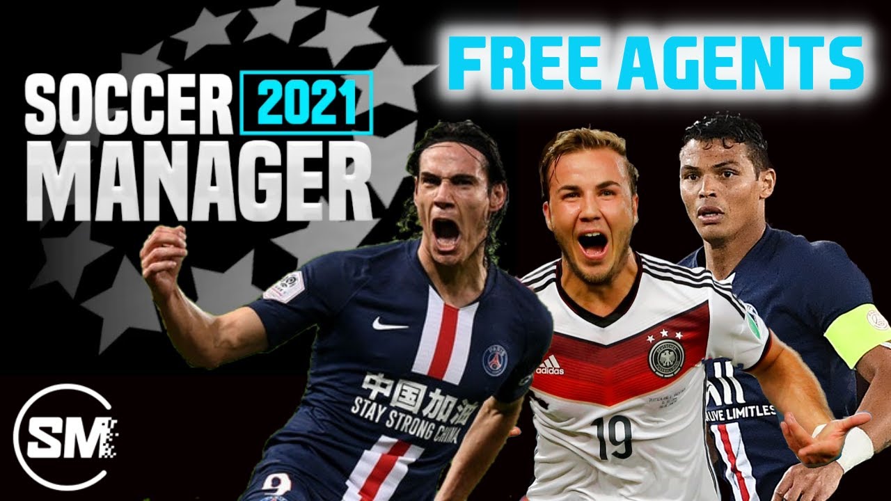 TOP 10 BEST FREE AGENTS IN SOCCER MANAGER 2021 | 1ST SEASON | SM2021 BETA | MUST BUY PLAYERS.