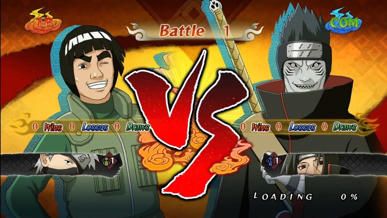 Guy vs Kisame | Naruto Shippuden Ultimate Ninja Storm 2