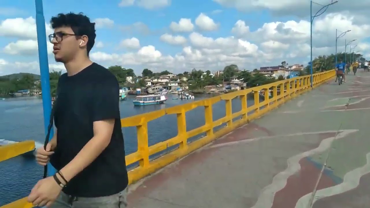 2.6 Caminhando por Paranaguá, parte 6: ponte p/ Ilha dos Valadares  #cicloturismo #paranagua #parana