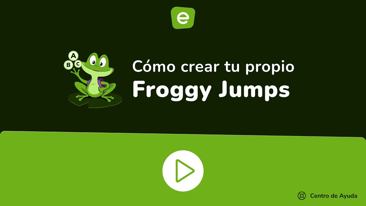 Cómo crear tu propio juego de Froggy Jumps en Educaplay